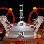 Just waiting to fight. New self righting arm in the middle.