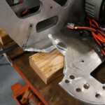 This tear is interesting. There was already slight damage here from RoboGames, now it is bigger.